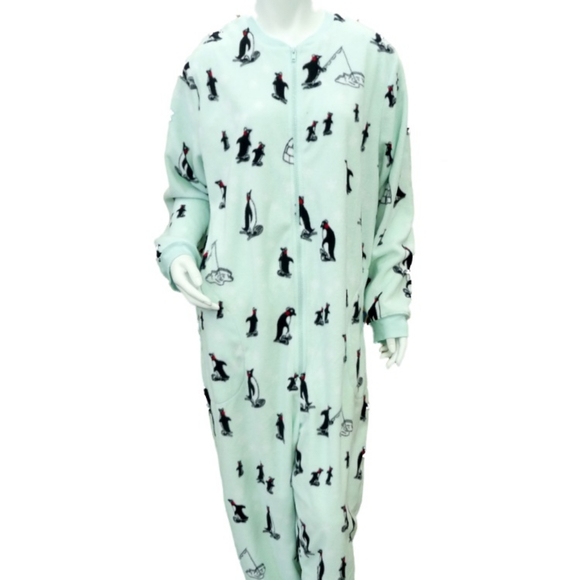 Nick & Nora Other - NWOT Nick & Nora Sleepwear Penguin Onesie - Size M